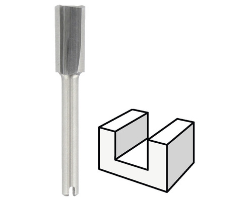 Drážkovací fréza se schematickým znázorněním