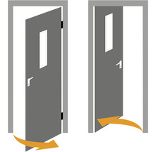 Vchodové dveře plastové vedlejší A150 98 P bílé-thumb-3