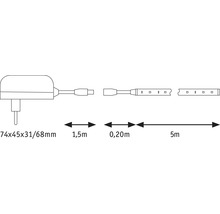 LED pásek Paulmann 78972 set 5m teplá bílá-thumb-4 LED pásek Paulmann 78972 set 5m teplá bílá-thumb-4