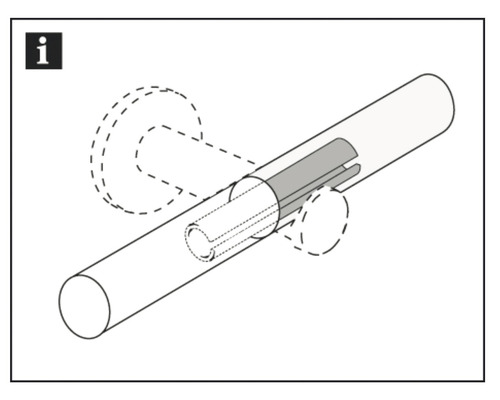 Ilustrace fungování dřevěného klíče