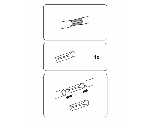 Návod na spojování trubek pomocí konektoru