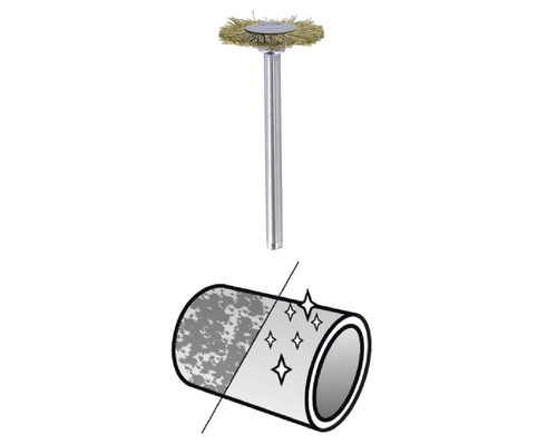 Drátěný kartáčový nástavec pro čištění povrchů