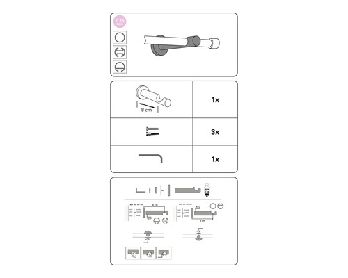 Návod k instalaci záclonové tyče