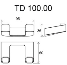 Dvojháček RAVAK 10° X07P352-thumb-1