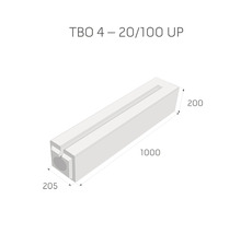 Betonový žlab TBO 4-20/100 UP 20,5 x 20 x 100 cm-thumb-1