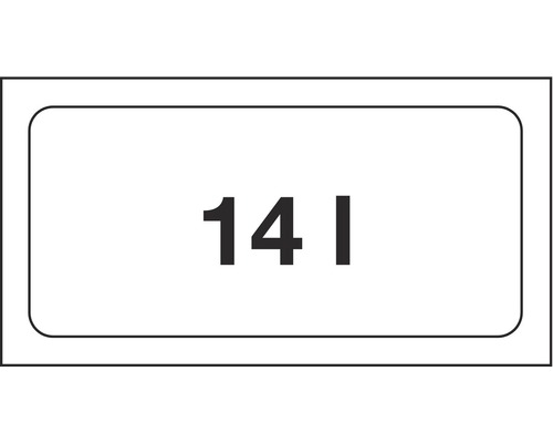 Symbol pro objem 14 litrů