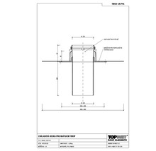 Prostup parozábranou TOPWET s integrovanou PVC manžetou, DN 125