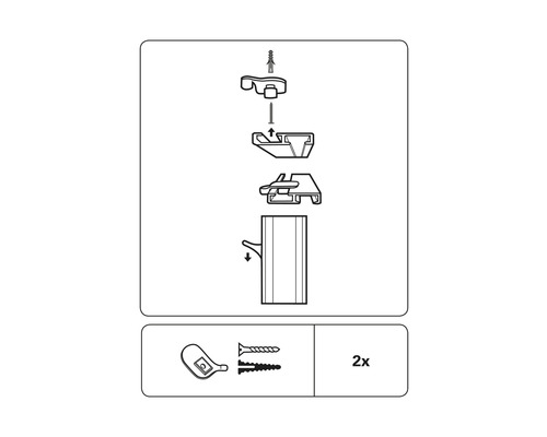 Montážní návod pro upevnění na stěnu