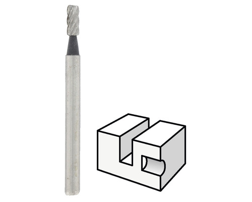 Fréza a schematické znázornění