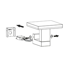 Návod k instalaci čtvercového venkovního svítidla