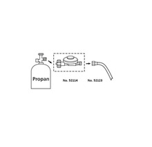 Regulátor tlaku plynu CFH DR 114 2,5 bar-thumb-2