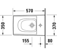 Bidet DURAVIT Viu závěsný 22921500001