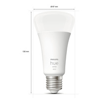 LED žárovka Philips HUE 8719514343320 White A67 E27 15.5W/100W 1600lm stmívatelná kompatibilní se SMART HOME by hornbach-thumb-5