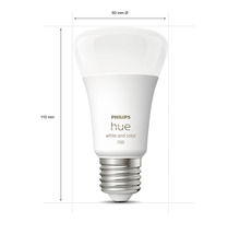 LED žárovka Philips HUE 8719514291171 White And Color Ambiance A60 E27 9W/75W 1100lm 2000-6500K stmívatelná kompatibilní se SMART HOME by hornbach-thumb-4