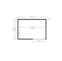 Zahradní altán Bertilo Unico 2 přírodní 337 x 234 cm-thumb-16 Zahradní altán Bertilo Unico 2 přírodní 337 x 234 cm-thumb-16