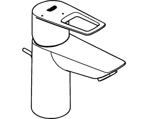 Nákres umyvadlové baterie