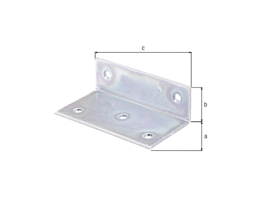 Úhelník s rozměry a, b a c