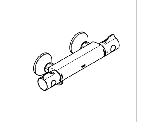 Termostatická sprchová baterie pro připojení vody