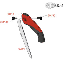 Přehled náhradních dílů Felco 602