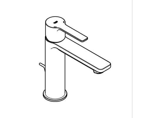 Nákres umyvadlové baterie