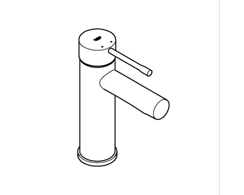 Nákres umyvadlové baterie