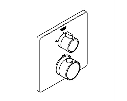 Logo Grohe Termostatická baterie pro sanitární zařízení