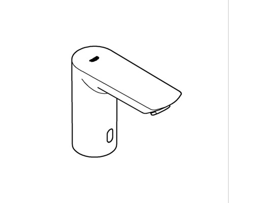 Nákres umyvadlové baterie