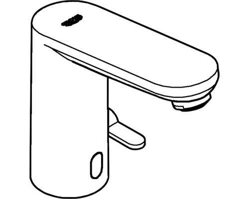 Vodovodní kohoutek s pákou a senzorem