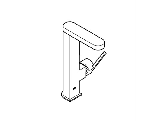 Nákres umyvadlové baterie