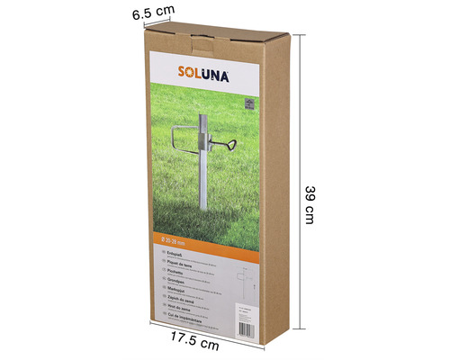 Balení zemního hrotu Soluna o průměru 20 až 28 milimetrů