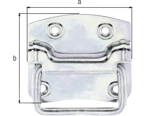 Kovový kufr s rozměry