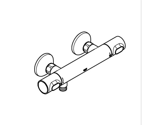 Sprchová baterie pro montáž na stěnu