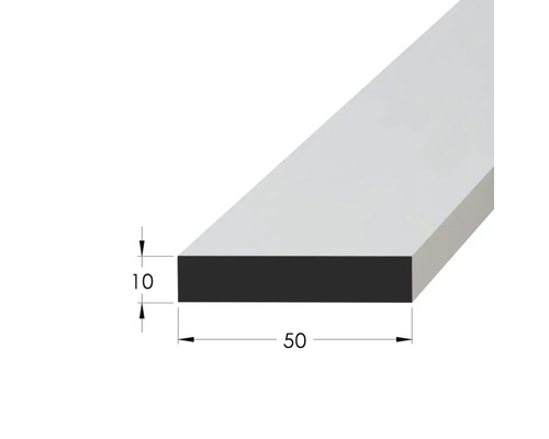 Dřevěná lišta o rozměrech 10 krát 50 milimetrů