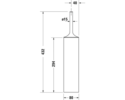 Technický výkres s rozměry