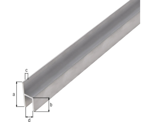 Hliníkový U profil s rozměry