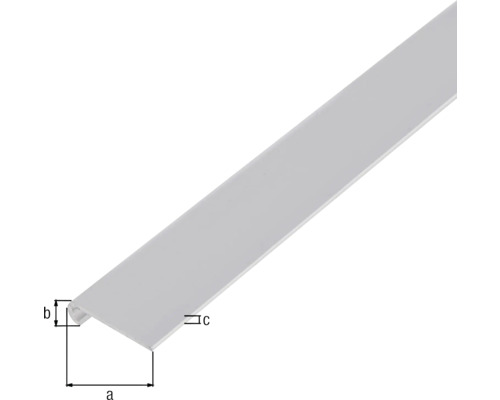 Profilová lišta s rozměry