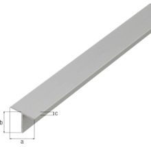 ALU - T profil, stříbrný elox 15x15x1,5 mm, 2 m-thumb-1 ALU - T profil, stříbrný elox 15x15x1,5 mm, 2 m-thumb-1