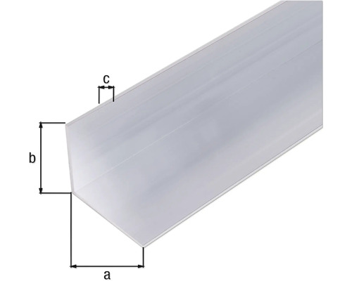Hliníkový úhelník s rozměry