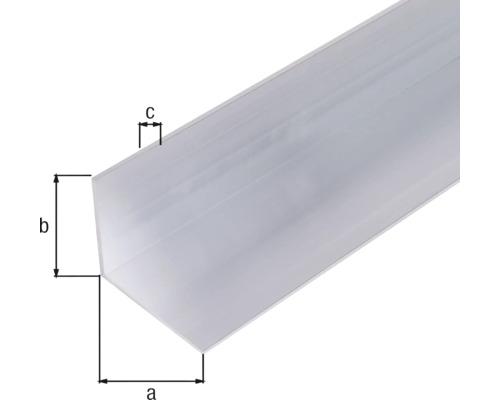 Hliníkový úhelník s rozměry