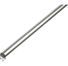 Alu tyč plná, přírodní, Ø10mm, 1m-thumb-1