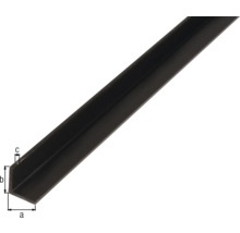 PVC - L profil, černý 15x15x1,2 mm, 2 m-thumb-1