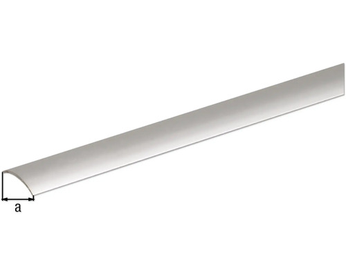 Plastová čtvrtkruhová profilová lišta