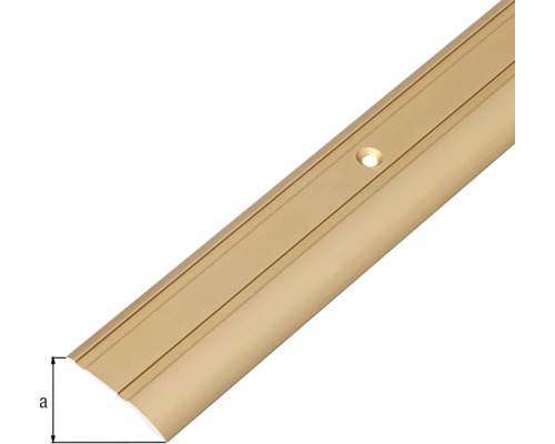 Kovový ukončovací profil s montážním otvorem