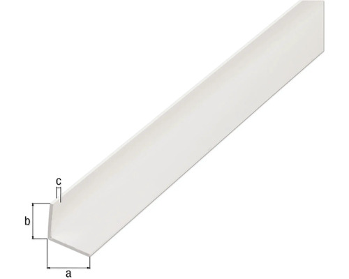 Plastová rohová lišta s rozměry