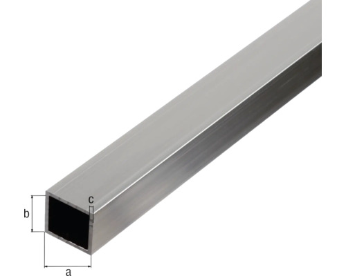 Hliníková čtvercová trubka s rozměry