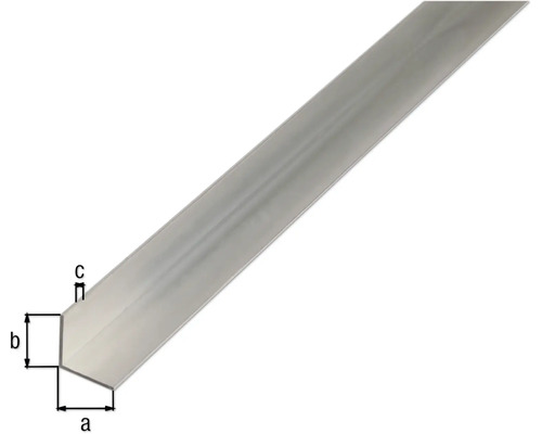Hliníkový úhelník s rozměry