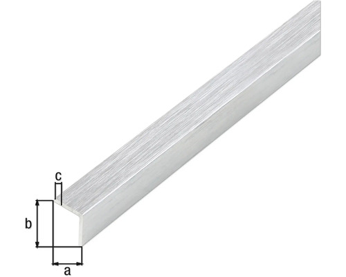 Hliníkový úhelník s rozměry