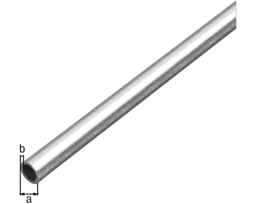 Kovová trubka se značením průměrů