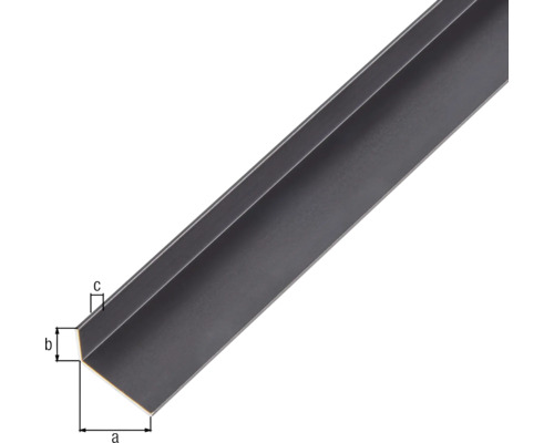 Rohový profil z kovu s rozměry