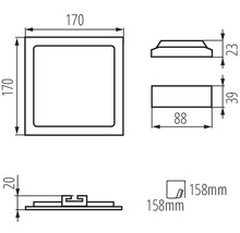 LED zápustné osvětlení Kanlux 28939 KATRO V2LED12W-NW-SR, SLIM-thumb-1 LED zápustné osvětlení Kanlux 28939 KATRO V2LED12W-NW-SR, SLIM-thumb-1
